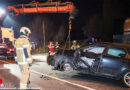Oö: Drei Pkw in Alko-Unfall auf der B 1 in Linz involviert