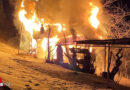 Schweiz: Chalet in Vex niedergebrannt