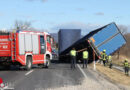 Nö: Sturmtief Ylenia sorgt am 17.02.2022 auch im Bezirk Baden für Einsätze (verwehter Lkw-Anhänger und mehr)