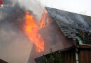 D: Feuer im Carport springt auf Einfamilienhaus in Sehestedt über → 120 Kräfte im Einsatz