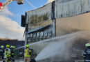 Stmk: Großbrand in Müllentsorgungsfirma in St. Johann in der Haide