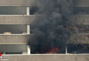 D: Vollbrand einer Wohnung im 6. OG eines Hochhauses in Gladbeck