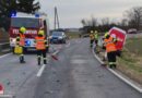 Oö: Transporter landet in Losensteinleiten im Straßengraben