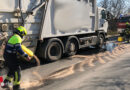 Nö: Ölaustritt aus Lkw sowie brennender Kompost in Retz