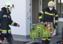 Oö: Küchenbrand in einer Mehrparteienhauswohnung in Wels