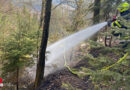 Stmk: Waldbrand im Bereich der Ruine in Ligist von drei Wehren bekämpft