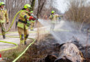 Bayern: 3.000 Quadratmeter Wiese in Flammen | Bahnstrecke München-Salzburg zeitweise gesperrt