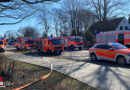 D: Feuer auf Balkon in Norderstedt → drei Personen aus Wohnung gerettet