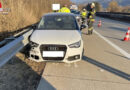 Ktn: Bergearbeiten nach Pkw-Reifenplatzer auf der A 10 bei Feistritz / Drau