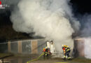 D: Maschinen, Moped und Werkzeuge bei Garagenbrand in Harztor vernichtet