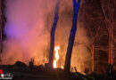 D: Nächtlicher Waldbrand auf etwa 200 Quadratmeter in Ennepetal