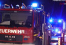 D: Feuerwehr Hamburg bekämpft Brand in einem 70 Meter hohen Schornstein