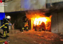 D: Garagenbrand unter Mehrfamilienhaus in Plettenberg