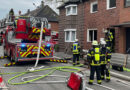 D: Ausgedehnter Brand in Reihenhaus in Moers