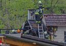 Oö: Vier Feuerwehren bei Brand auf Terrasse und Hausanbau in Grünburg im Einsatz