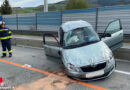 Oö: Autoüberschlag auf der A1 bei St. Georgen im Attergau