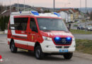 Bgld: Neues Kommandofahrzeug (KDOF-A) auf Mercedes Sprinter der Feuerwehr Jois