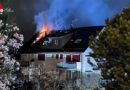 Schweiz: Feuer am Dach eines Mehrfamilienhauses in Rüschlikon → hoher Schaden