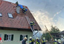 Stmk: Blitzschlag in Dach eines Wohnhauses in Frauental an der Lassnitz