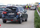 Oö: Glimpflich verlaufender Unfall mit mehreren Fahrzeugen auf der A 1 bei Eberstalzell