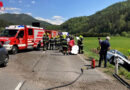 Stmk: Von der Hochzeit zum Pkw-Unfall auf der B 23 bei Neuberg