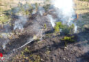 Nö: 109 Feuerwehrleute bei Waldbrand in Kaltenbach in Vitis im Einsatz