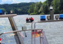 D: Rettungshunde finden leblose Person am Baldeneysee in Essen