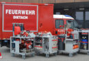 Oö: Neues Kleinlöschfahrzeug-Logistik für die Feuerwehr Dietach