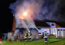 D: Feuer zerstört Reihenendhaus in Walsrode