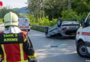 Nö: Mehrfacher Überschlag auf der Abfahrt Palt – Zwei Personen verletzt