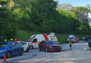 Oö: Drei Verletzte bei Verkehrsunfall mit vier Pkw auf B 115 in Sand (Garsten)