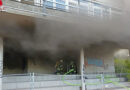 D: Brennender Unrat mit starker Rauchbildung in leerem Objekt in Bonn