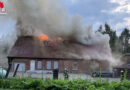 D: Wohngebäude bei Walsrode durch Feuer zerstört