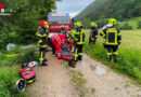 Oö: Personenrettung aus dem Almfluss → unterkühlter Fischer von Feuerwehr gerettet