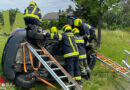 Bgld: Zwei im Pkw Eingeschlossene nach Unfall bei Holzschlag / Unterkohlstätten