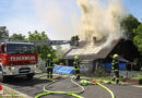 Oö: Brand eines Wohngebäudes in Weißkirchen an der Traun