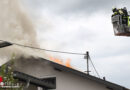Oö: Feuer am Wohnhaus-Dachstuhl → Alarmstufe II in Bad Schallerbach