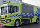 Schweiz: Scania-PlugIn-Hybrid-Chemiewehr-Fahrzeug für DSM Sisseln