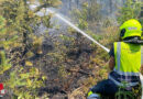 Ktn: Waldbrand bei sommerlicher Hitze in Villach → sechs Feuerwehren im Einsatz