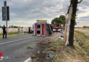 D: Rettungswagen kracht bei Northeim gegen Baum → zwei Eingeklemmte