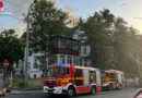 D: Mind. 16 Verletzte bei Dachstuhlbrand eines Wohngebäudes in Dresden