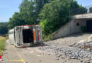 Schweiz: Lkw-Lenkerin (38) in Riedholz von eigenem Lastwagen überrollt und getötet