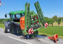 Nö: Traktor verlor während der Fahrt linken Hinterreifen