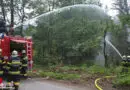 Stmk: Waldbrand- und Unfall-Szenario bei Teilabschnittsübung in Wernersdorf