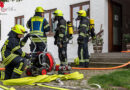 Bayern: Kellerbrand im Rathaus Staudach-Egerndach → rund 80.000 Euro Schaden