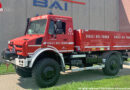 D: BAI GmbH liefert erstes Fahrzeug des Modells BAI VSPE 14 M auf MB Unimog U5023 an Feuerwehr Bologna
