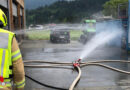 Tirol: Beschuss einer brennenden Acetylen-Gasflasche in Kirchdorf