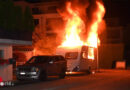 Schweiz: Wohnwagen geht in Schmerikon in Flammen auf