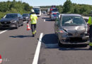 Bgld: Leichtverletzte Person bei 3er-Pkw-Unfall auf der A 2