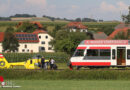 Oö: Mopedlenkerin (15) auf Bahnübergang in Waizenkirchen bei Kollision mit Zug tödlich verunglückt